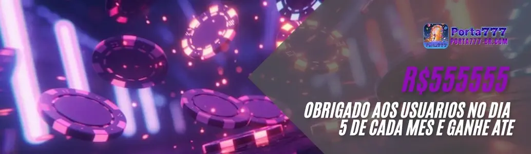 Promoções e bônus da Porta777 cassino