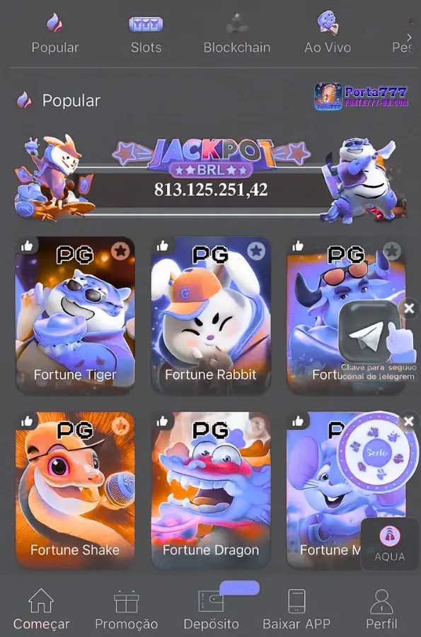 Download do aplicativo Porta777
